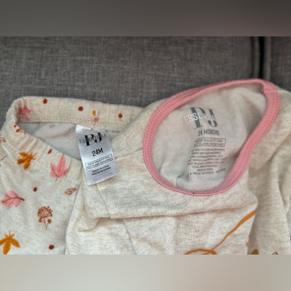 PJ Essentials Sweeter Than Pumpkin Pie Pajama Set-24 Months - Picture 3 of 3